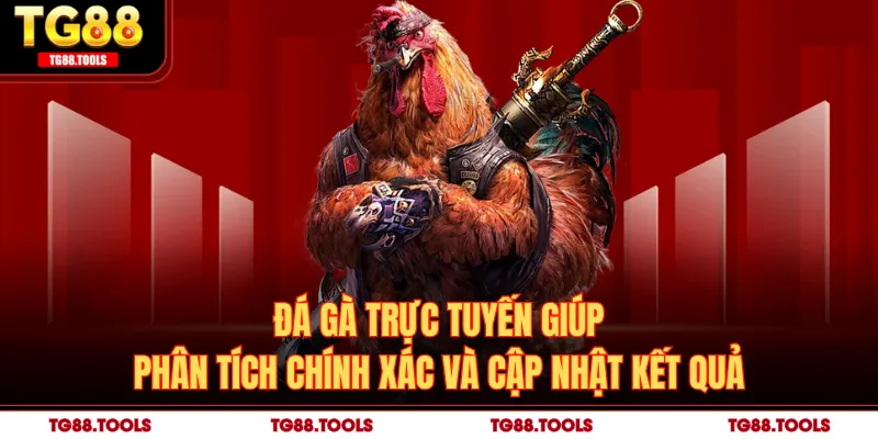 Đá gà trực tuyến giúp phân tích chính xác và cập nhật kết quả 